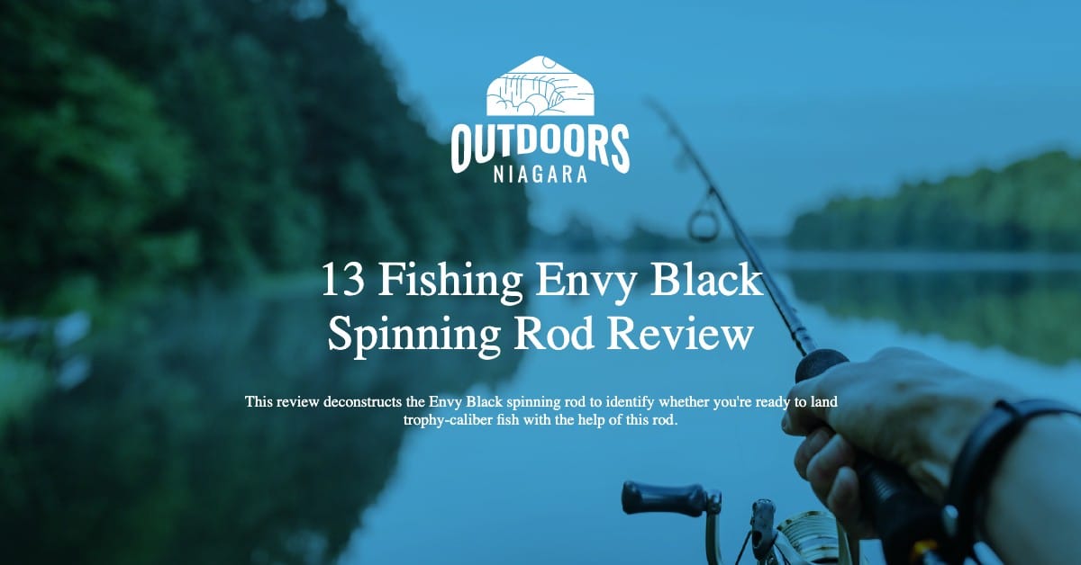 13 Fishing Envy Black Spinning Rod Review - OutdoorsNiagara