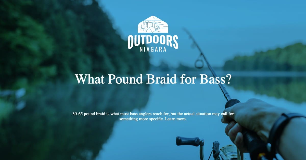 What Pound Braid for Bass? - OutdoorsNiagara